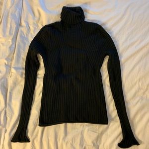 Fitted Thermal Knit Turtleneck